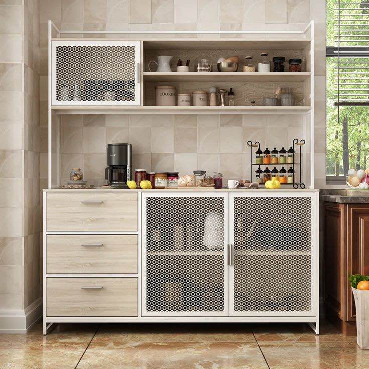 Lackowski 68.5" Kitchen Pantry.  Incomplete. 1 of 2 only