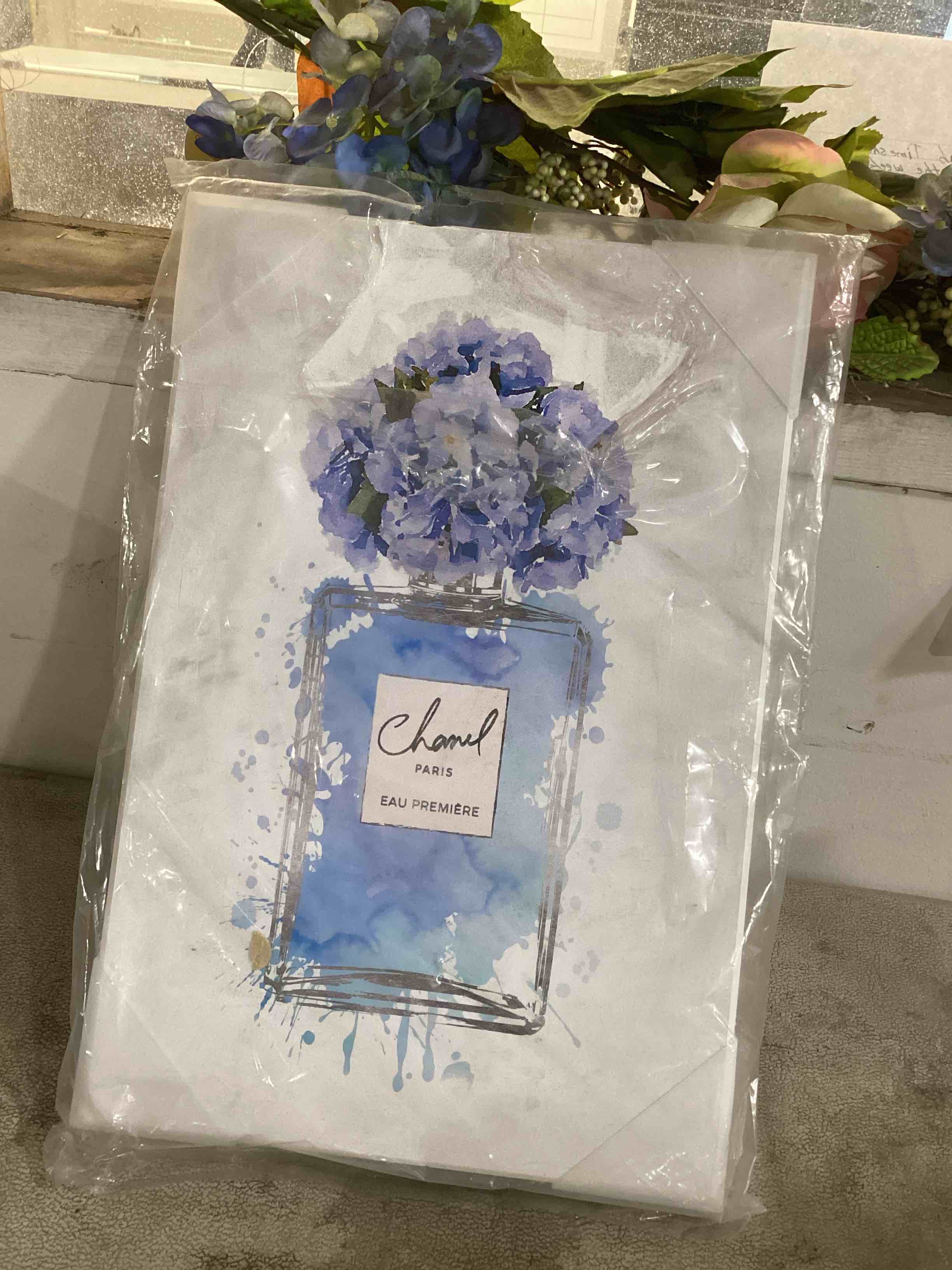 chanel paris eau premiere solid wood decor