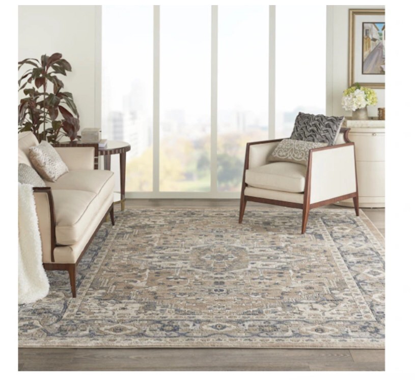 Nourison Home Area Rugs Nourison Quarry 8'10" x 11'10" Beige Grey 