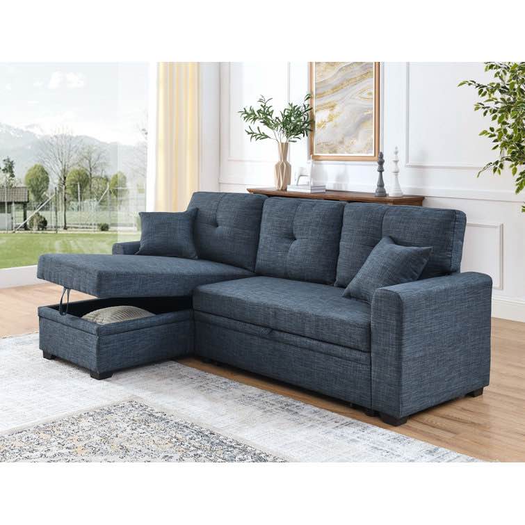 Sem 85.5'' Upholstered Sleeper Sofa (incomplete box 3 of 3 only)