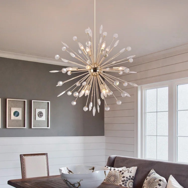 Mareli Crystal Sputnik Sphere Chandelier