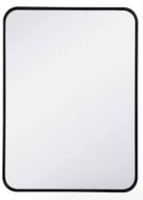 Tyro Bathroom Decorative Home Décor Corner Hangs Accent Mirror Vanity Mirror