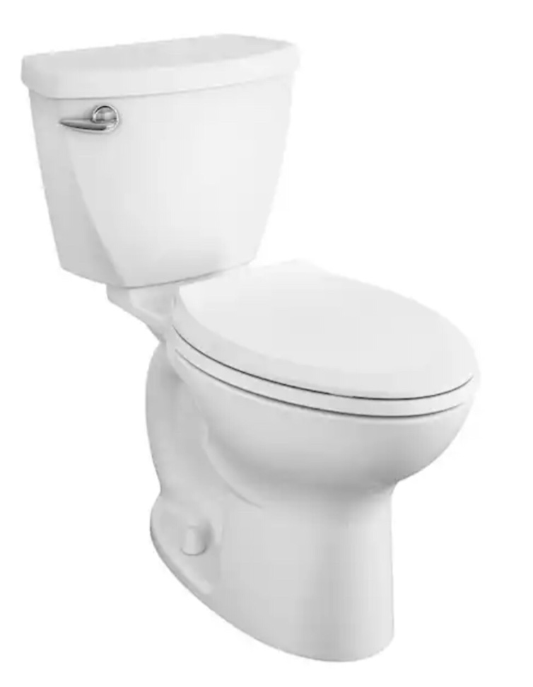 Cadet 3 1.28 GPF (Water Efficient) Elongated Two-Peice Toilet with EverClean (Seat Included)