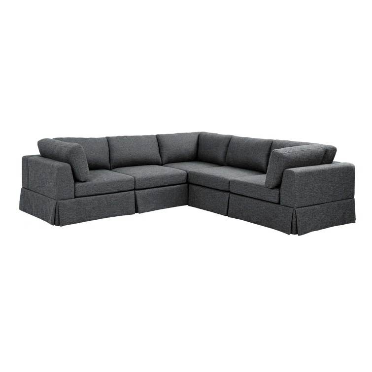 Arnon 5 - Piece Upholstered Sectional ( incomplete, Only 1 Armless Chair ) 