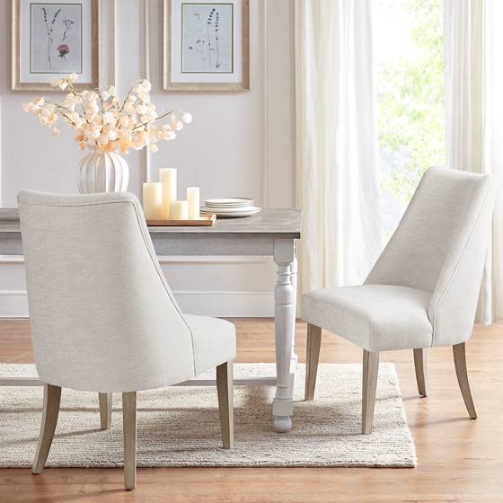 Ivory Dining Chair Set of 2 - Olliix