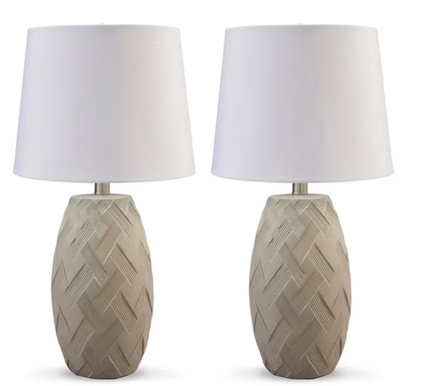 Ashley Tamner Tamner Table Lamp(incomplete lamp shades only)