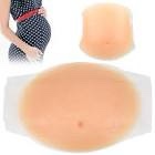 Fake Pregnancy Belly, Durable Photography Props Artificial Pregnant Tummy Silicone Pregnant Belly, For Training Screen Performances 2-4 Months
