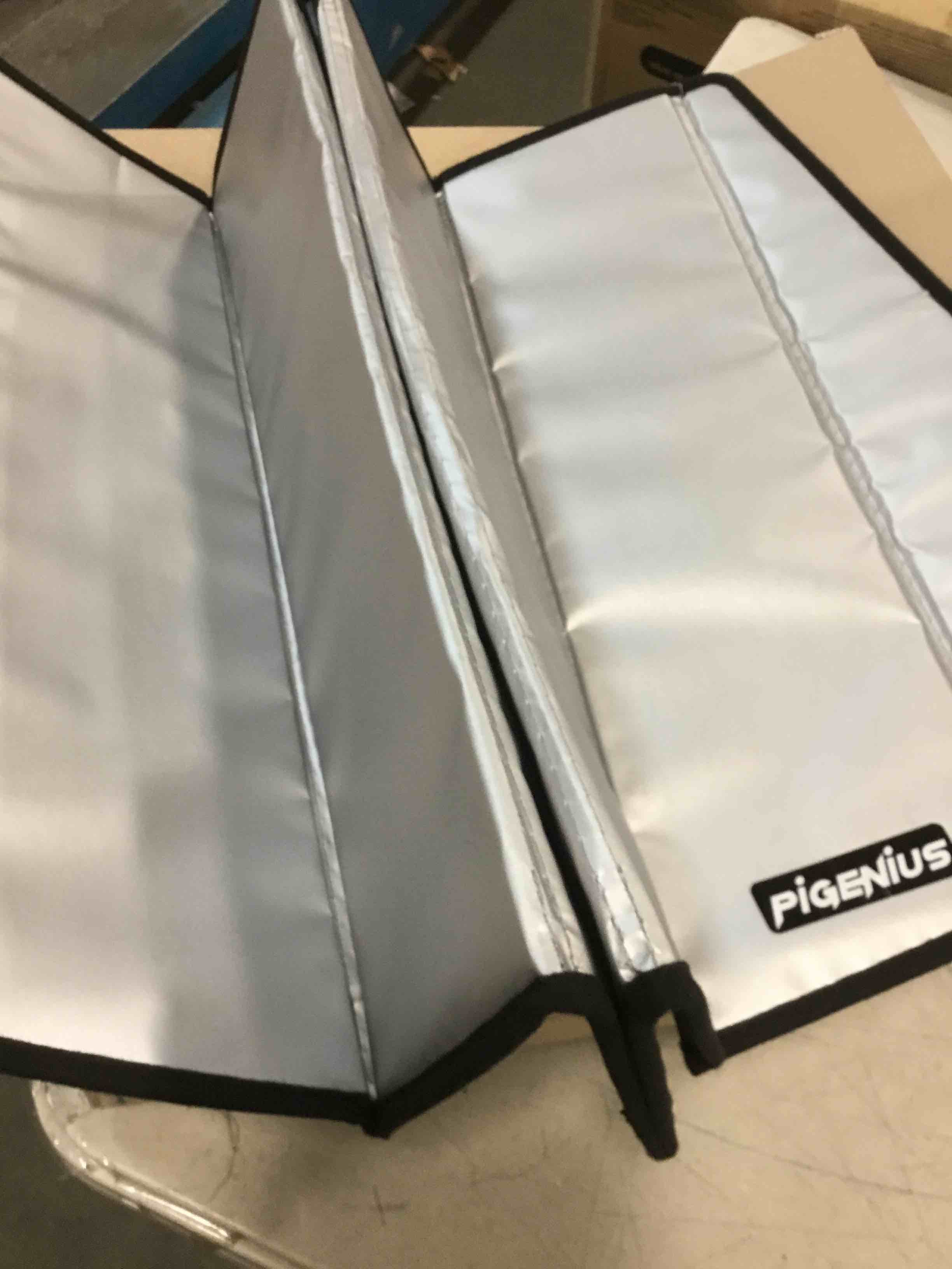 Pigenius Car Windshield Sun Shade fits 2014-2019 Chevrolet Silverado/GMC Sierra, (Without Lane Departure Warning),Car Window Shades-Safeguard