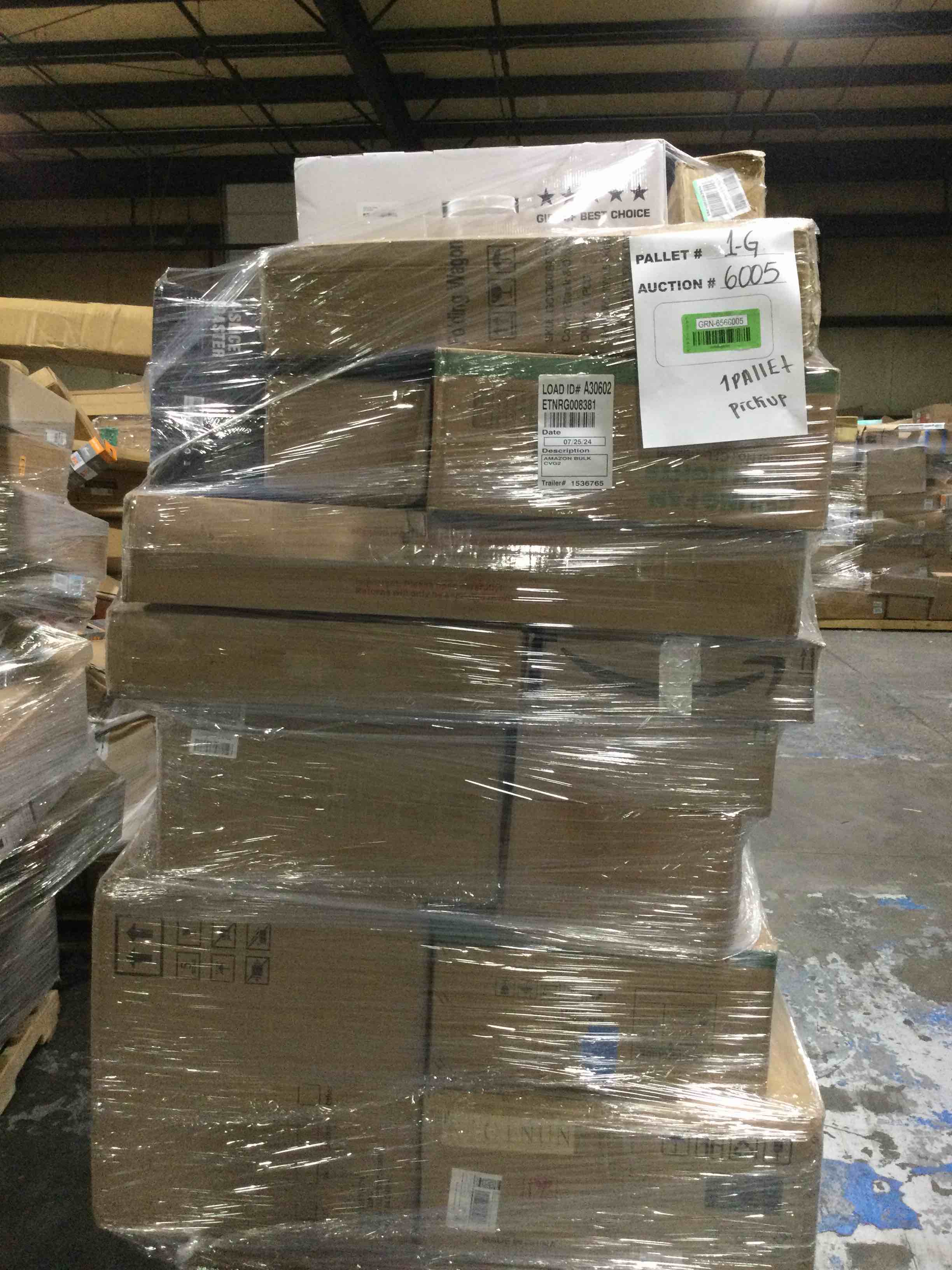 [1-G] 1 SKID PALLET ASSORTED ITEMS AS IS OR GOOD CONDITION (40 items or more) 
