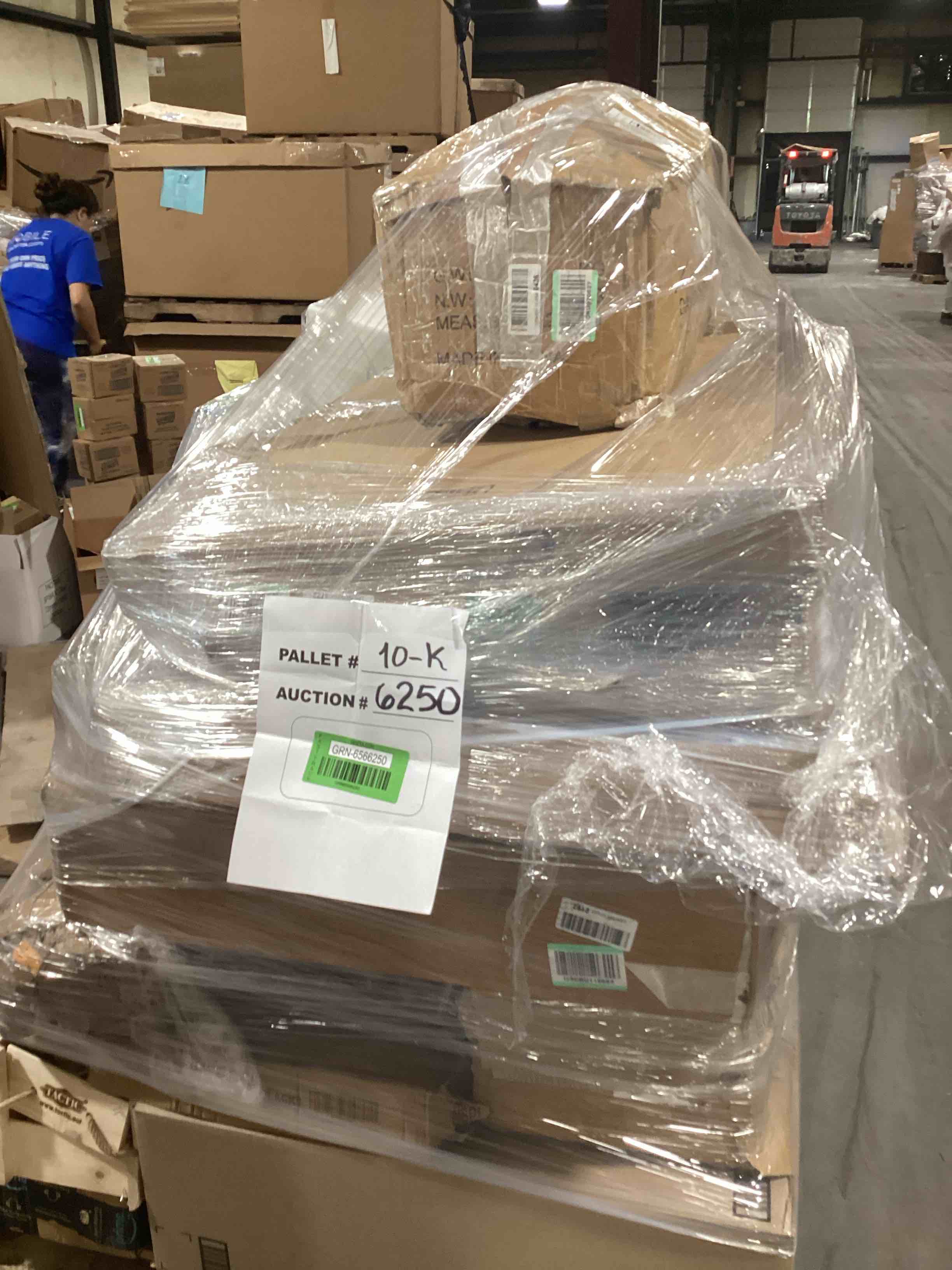 (10-K) 1 Skid pallet multiple items 