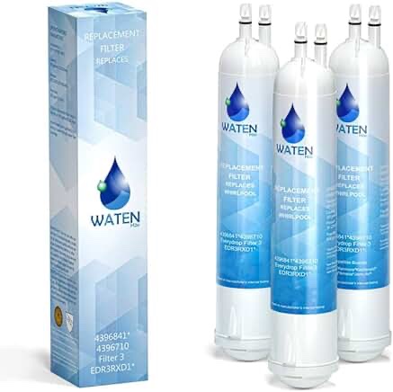 DRINKCLEAR Replacement for EDR3RXD1, 4396841, 4396710, Compatible with Kenmore 46-9083,46-9030, 9030, 9083 Refrigerator Water, Pack of 3