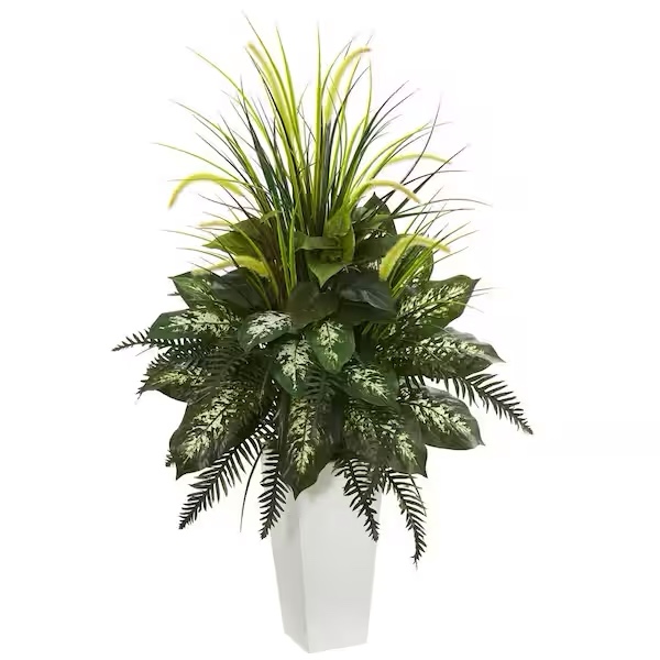 mixed garden artificial floor plant