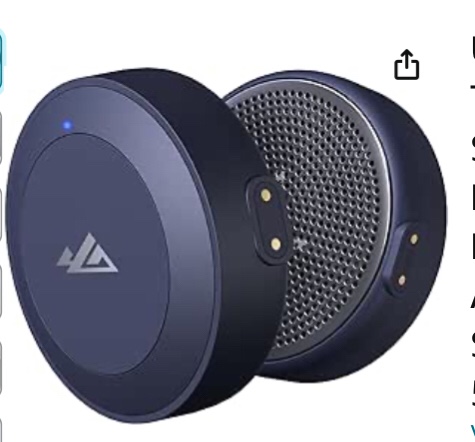 Unigear Ski Helmet Speakers, True Wireless Stereo Snowboard Headphones with HDR Audio, Drop-in Headphones Compatible with Any Audio Ready Ski or Snowboard Helmet, Bluetooth 5.0