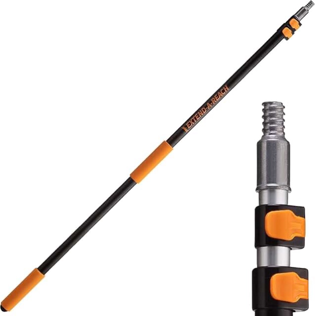 Bates- Extension Pole, 5 to 12 Ft Pole, ?Telescoping Pole, Extendable Pole, Telescopic Pole, Paint Pole, Paint Roller Extension Pole, Paint Extension Pole, Telescopic Poles