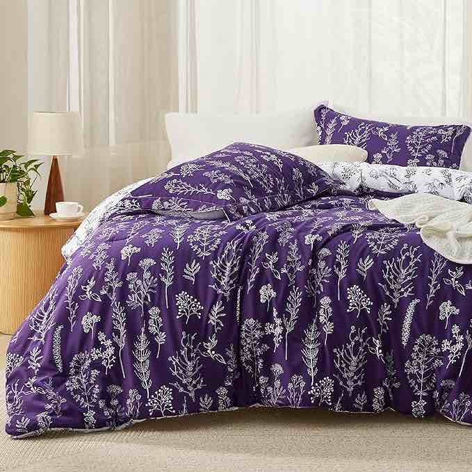Botanical Comforter for Children and 2 Pillow Shams
