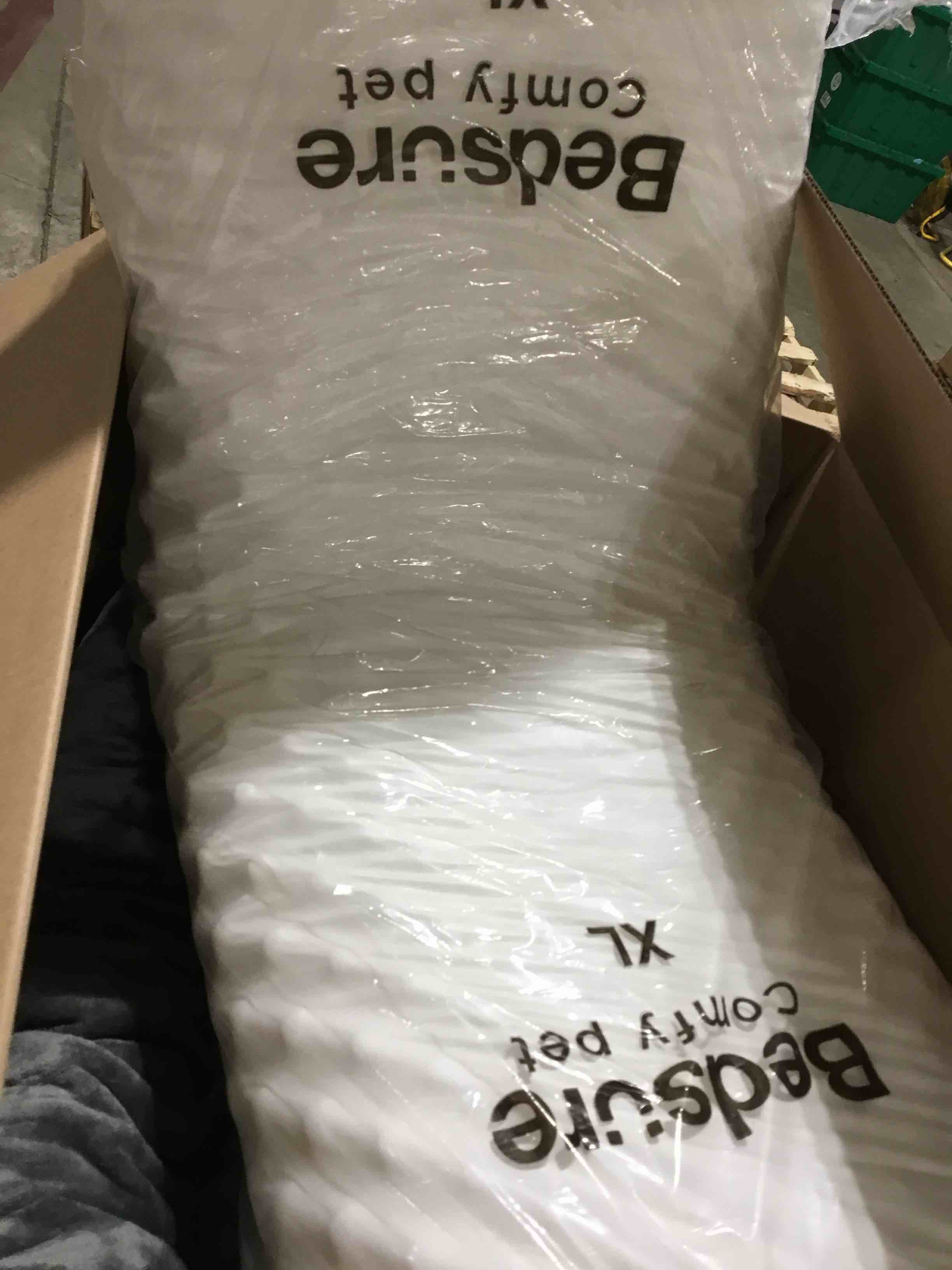 Bedsure Orthopedic Dog Bed for Extra Large Dogs - XL Washable Dog Sofa Bed Large, Supportive Foam Pet Couch Bed with Removable Washable Cover, Waterproof Lining and Nonskid Bottom, Grey