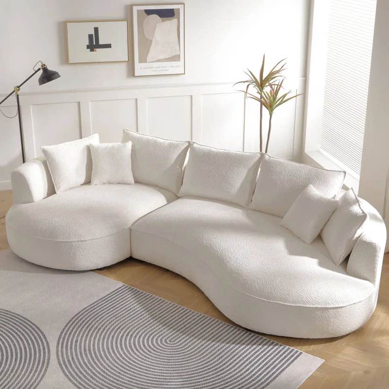 124.8" Upholstered Sectional Sofa