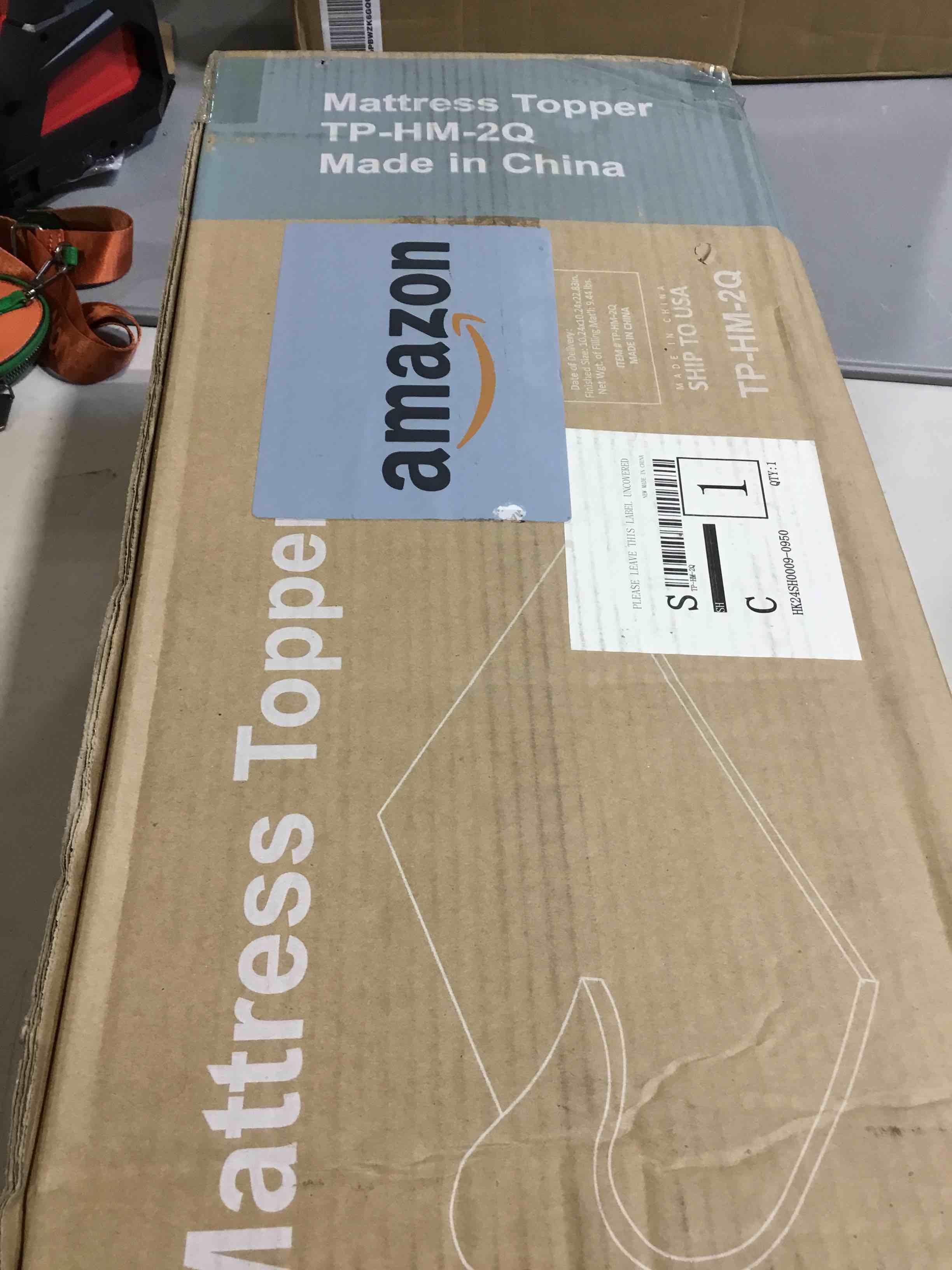 Mattress Topper Queen, 2 Inch Gel Memory Foam Bed Topper for Queen Size