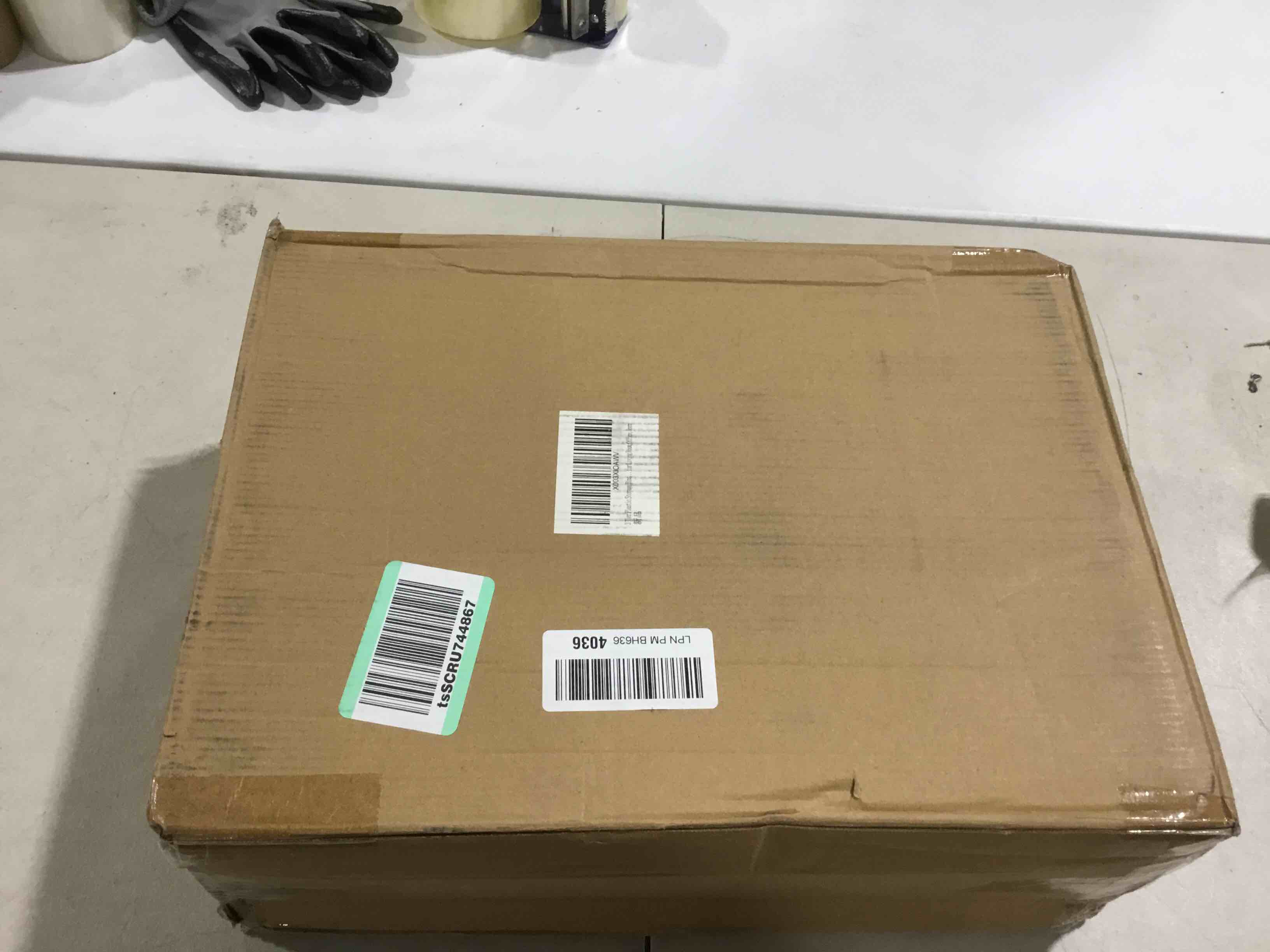 YFXCVSL 32Qt Plastic Storage Bin with Lid 3 Pack, Stackable Bins for