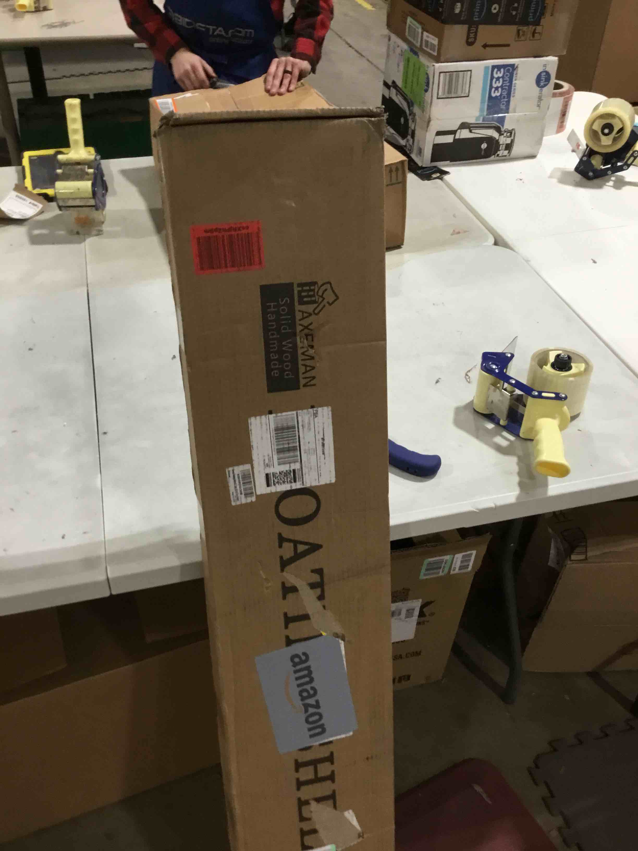 Grey Wooden Floating Shelves for Wall 48 Inches Long, 8 Inch Deep