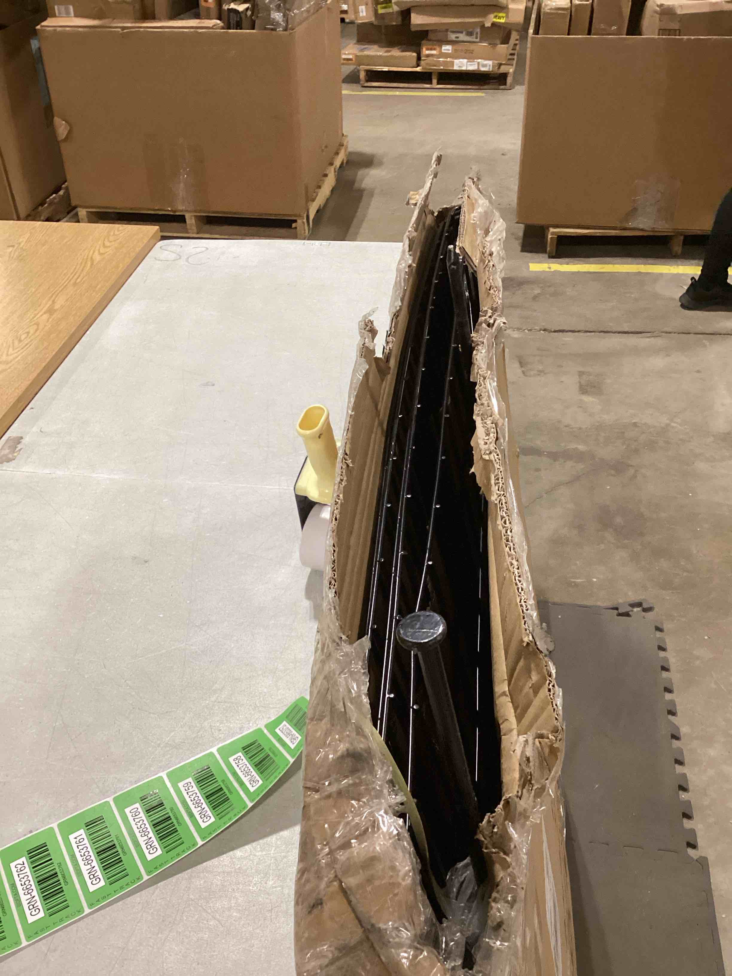 FOREHOGAR Decorative Metal Garden Fence Outdoor CTW3643, 43.2in H x 14.