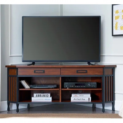 Aristea Corner TV Stand for TVs up to 65"