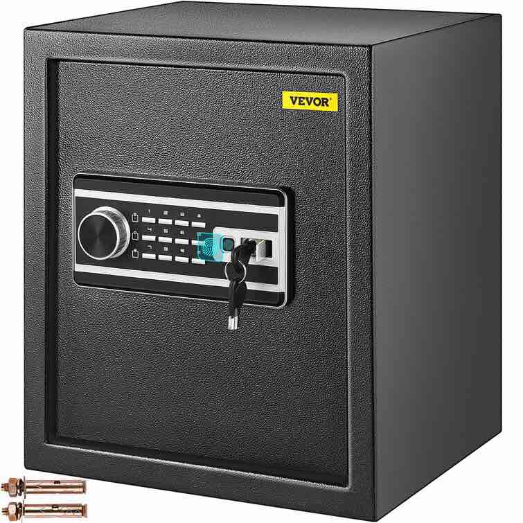 Carbon Steel Security Safe with Dial/Combination Lock for Home Hotel and Office