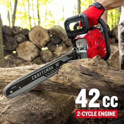 CRAFTSMAN S1800 42-cc 2-cycle 18-in Gas Chainsaw