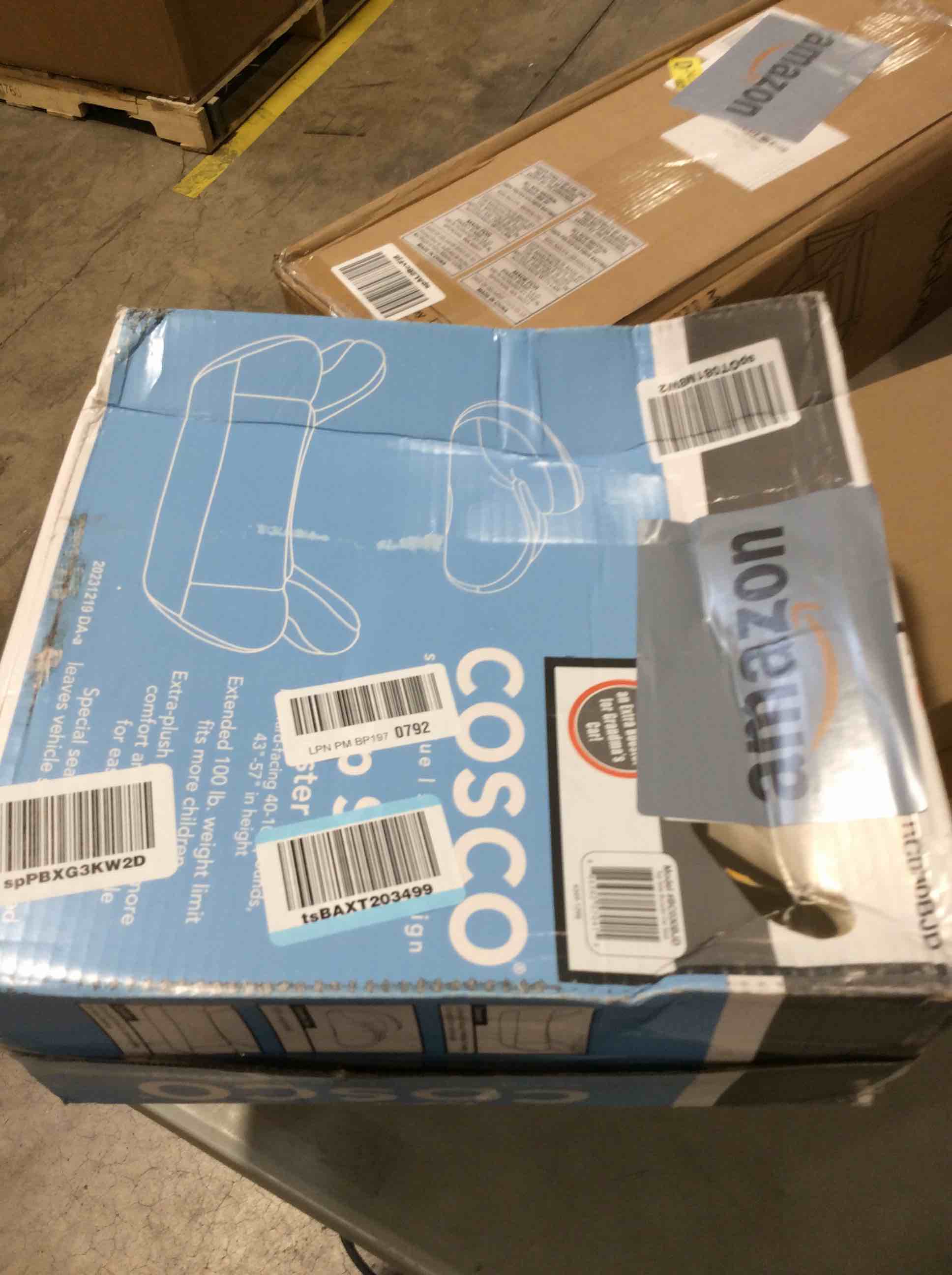 Cosco Topside Backless Booster Car Seat, Lightweight 40100 lbs, Leo