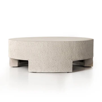 Kember Outdoor Coffee Table - Blanc White