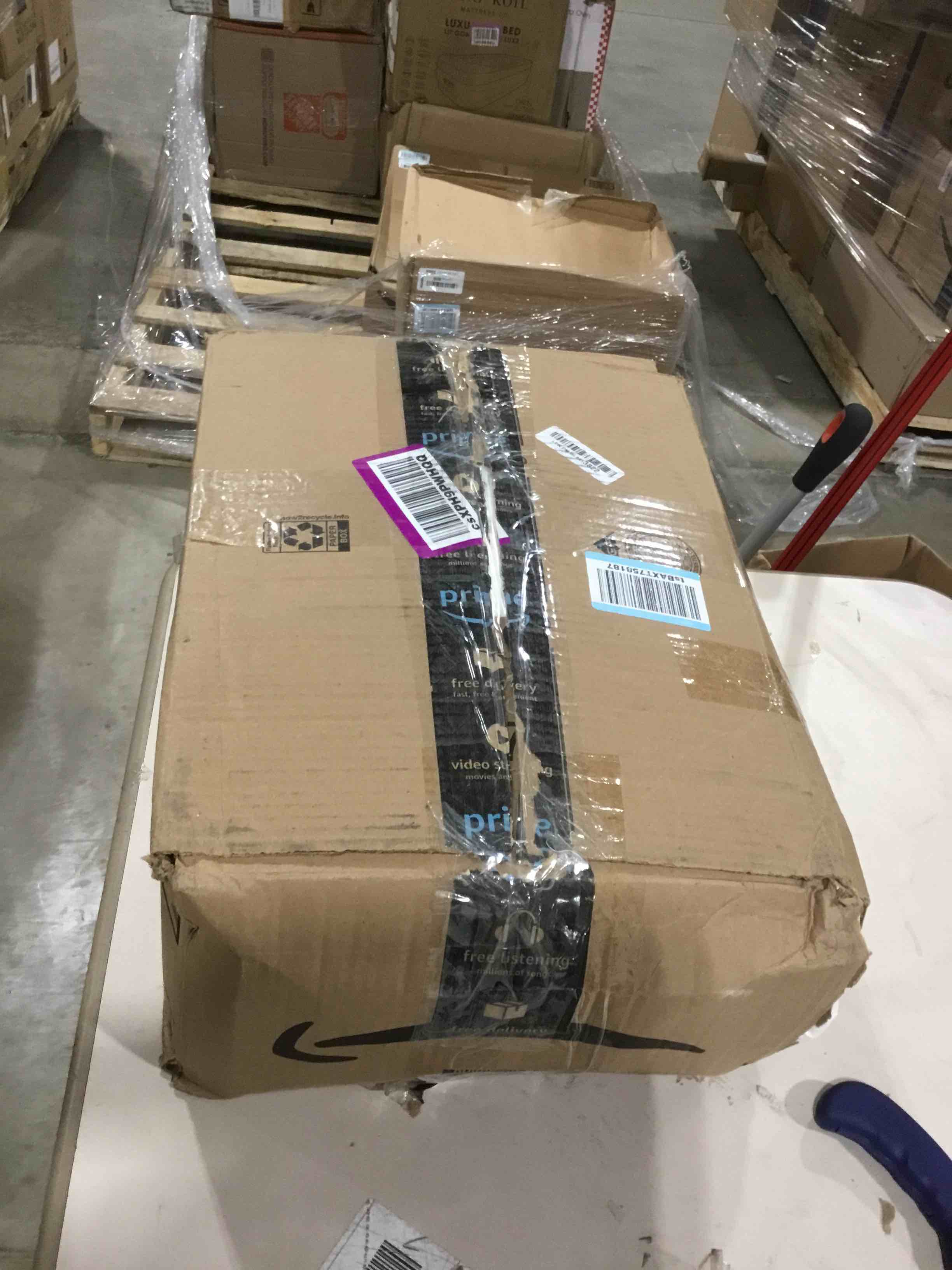 WhatsBedding Feather Comforter King Size, Filled with Feather and Down