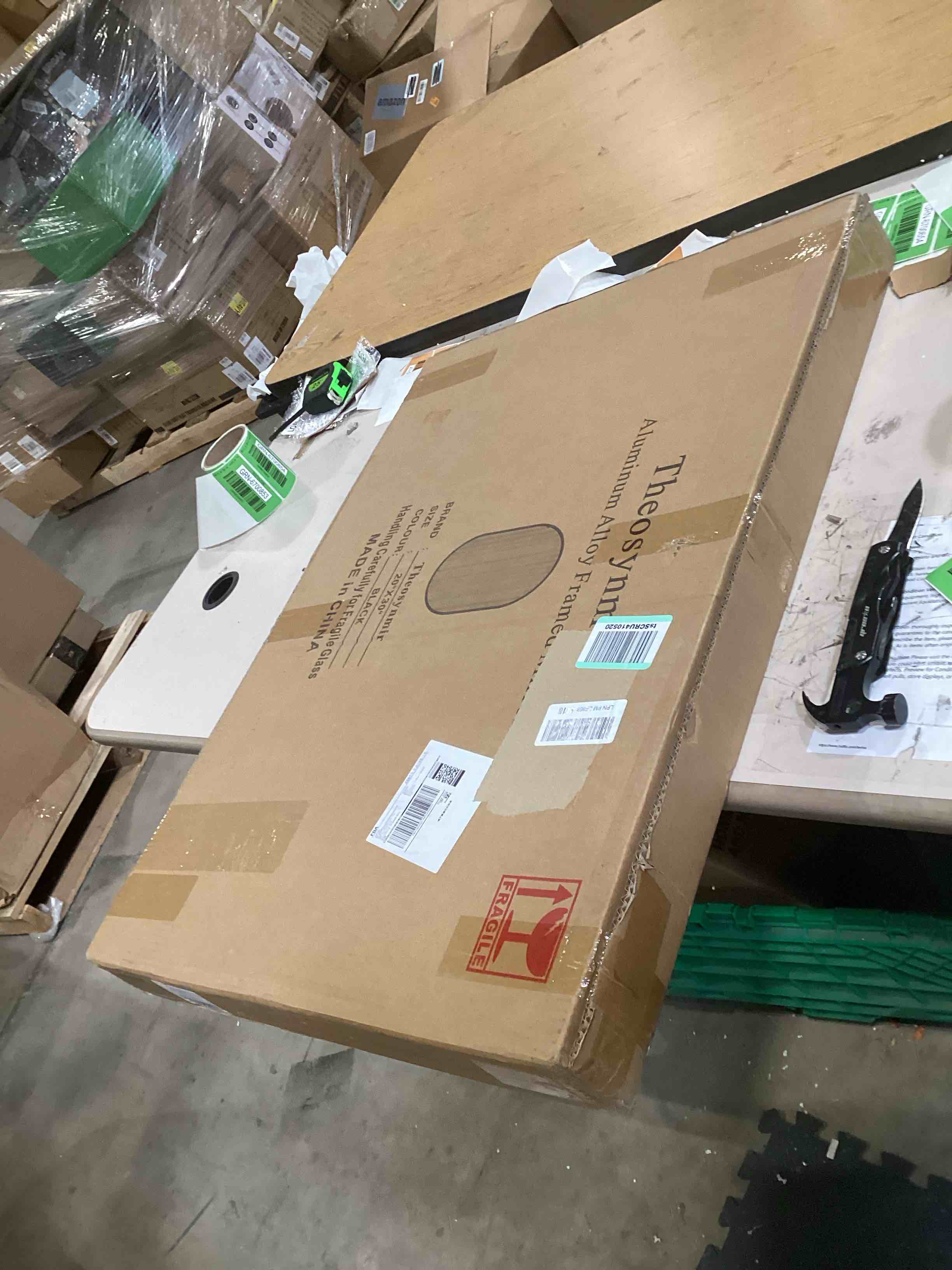 20x30 Black Oval Mirror, Bathroom Vanity Mirror Metal Framed, Pill Shaped Mirror, Horizontal or Vertical Modern Wall-Mounted Mirrors Decor for Bedroom, Living Room, Entryway, over Sink, Hallway