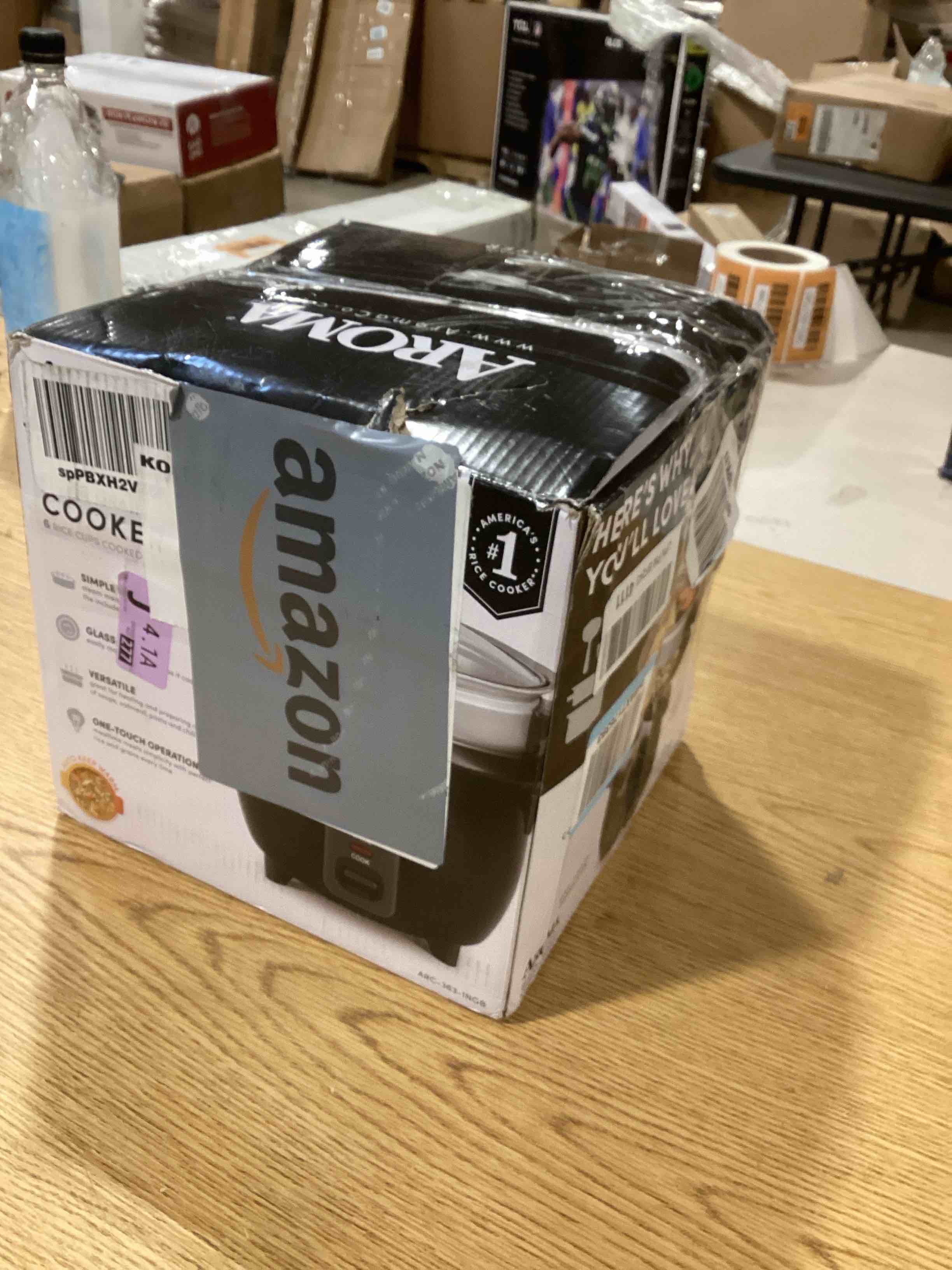 Aroma Housewares ARC3631NGB 3 Uncooked/6 Cups Cooked Rice Cooker