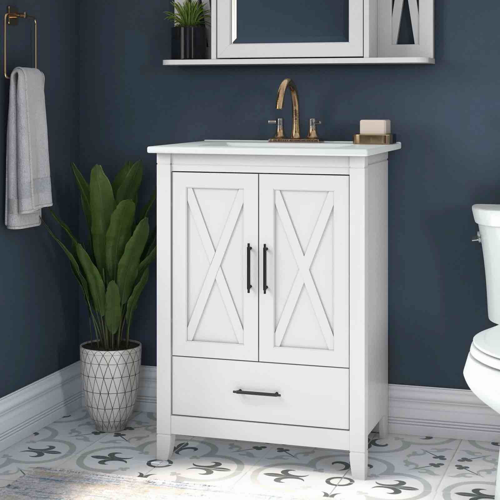 ( Incomplete ) Key West 24W Bathroom Vanity with Sink