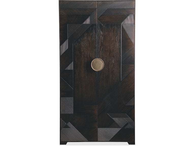 ((DAMAGED PART OF BACKSIDE  )) Retreat Split Rattan Wardrobe 6950-90013-80
