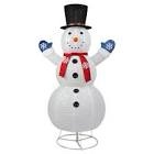 Jaicie 6ft Lighted Pop-up Snowman Christmas Decoration