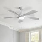 Damecia 52'' Ceiling Fan with LED Lights