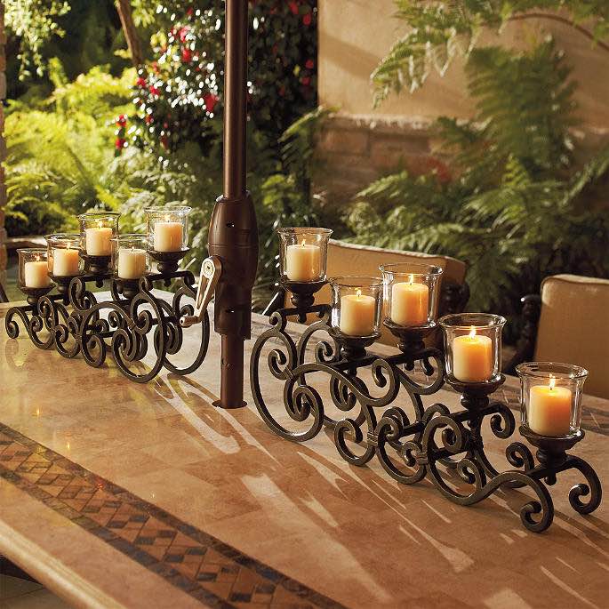 ( similar ) Piece Iron Tabletop Candelabra Set