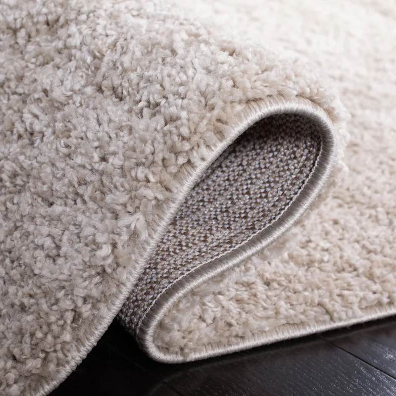 August Shag Performance Solid Color Rug