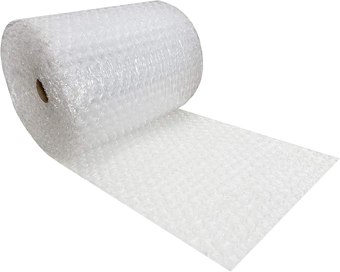Bubble Cushioning Wrap 24" Wide x 65' Large Bubbles 1/2" Size Perf 12"