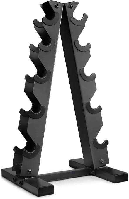 cap frame dumbbell rack RK-12 BIS black