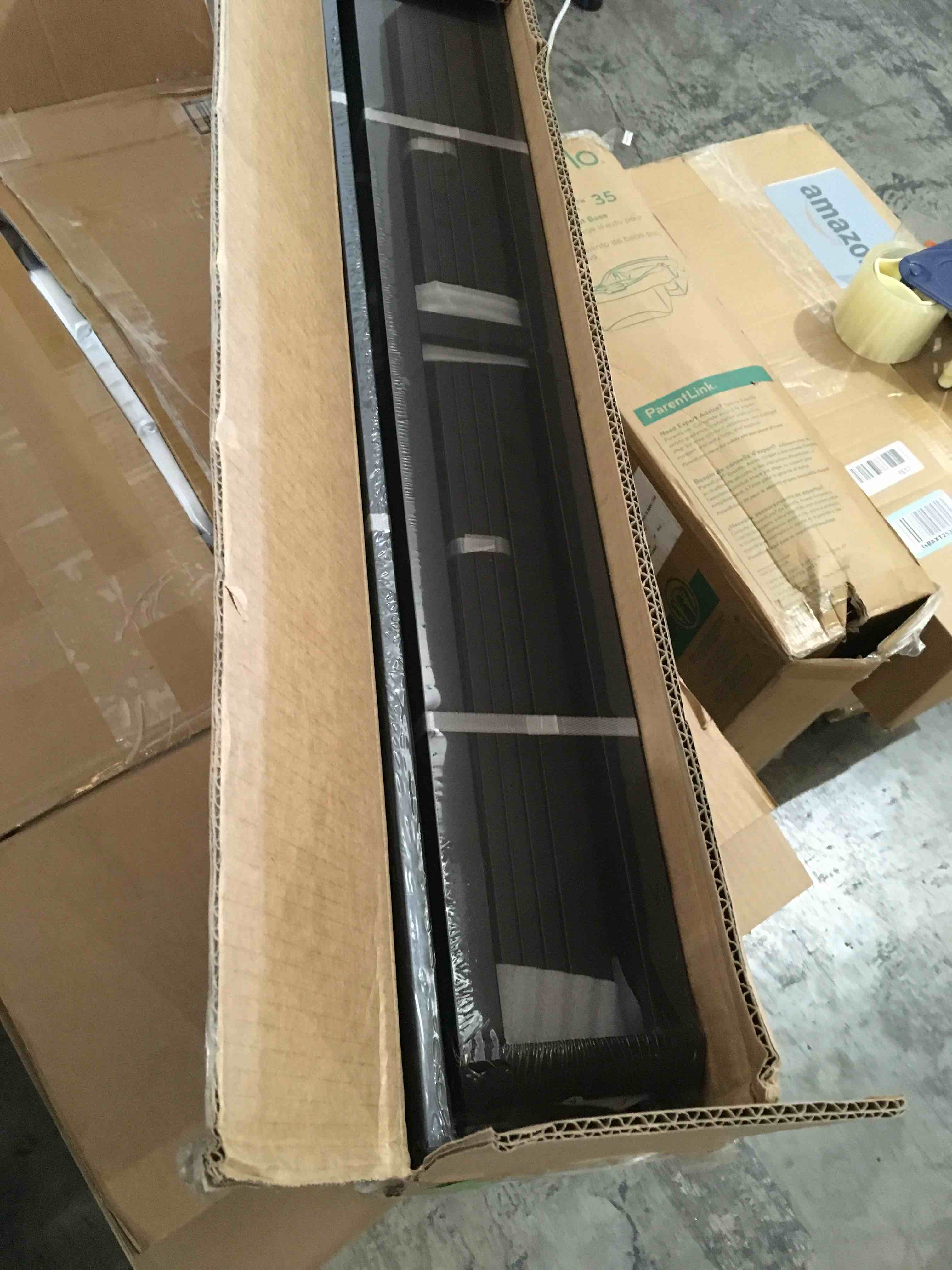 Twin Size Box Spring and Cover Set, 5 Inch Low Profile Metal BoxSpring