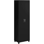 Aleg 24" W Garage Storage Cabinet Black