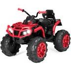 Adventure, course ride along power wheel four wheeler