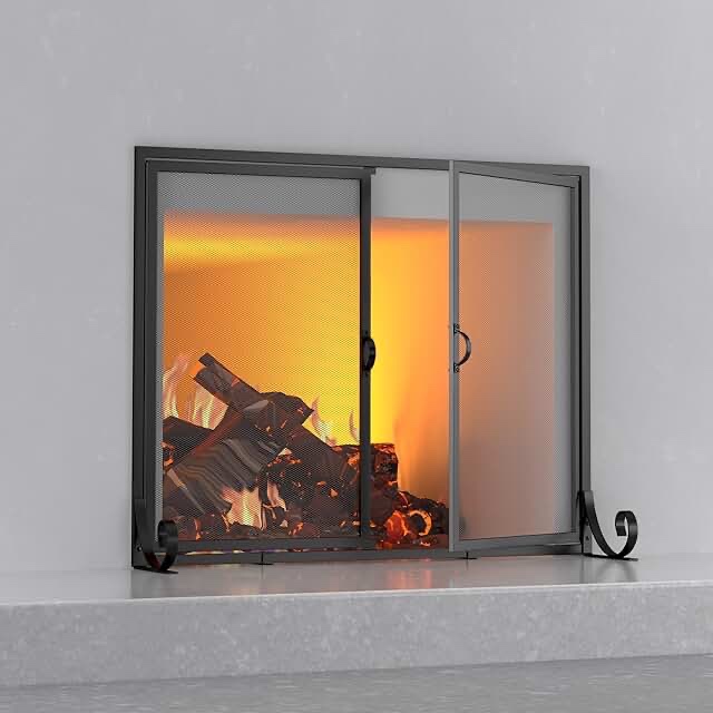 Uniflame Fireplace Screen 44 x 34