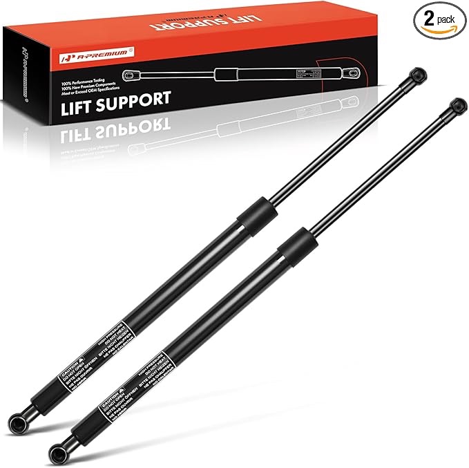 A-Premium Rear Hatch Liftgate Lift Supports Gas Spring Shock Struts Compatible with Select Chevy, GMC and Cadillac Models - Tahoe Yukon Suburban 1500 2500 Escalade 2007-2014 Sport Utility(2PC Set)
