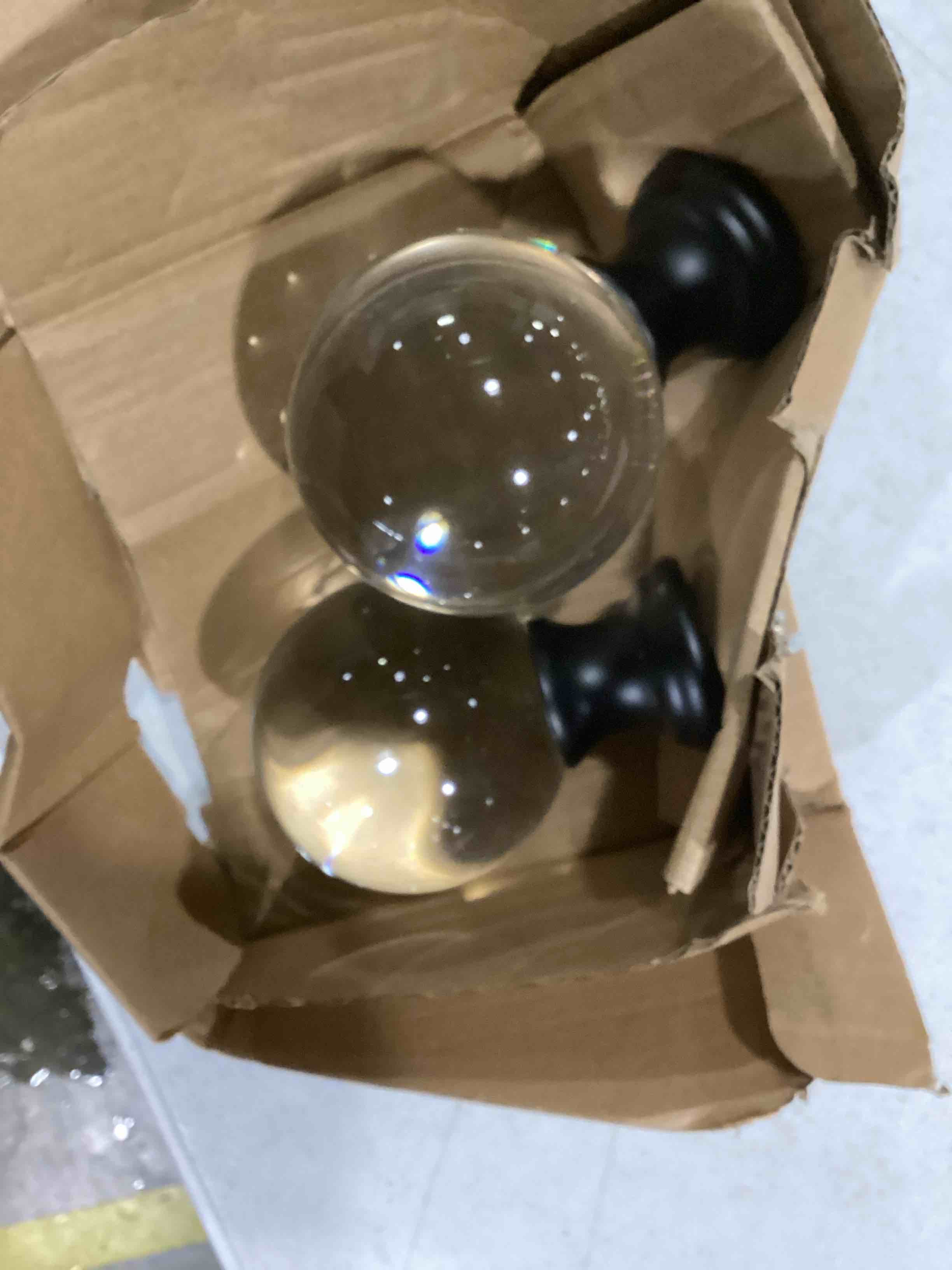 allen + roth 2Pack Matte Black Finials