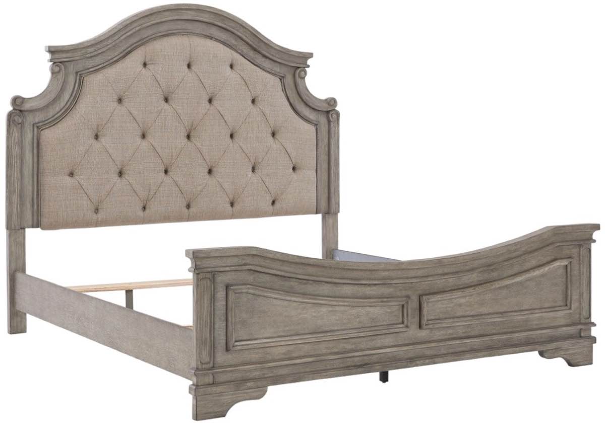 (INCOMPLETE)Signature Design by Ashley® Lodenbay Antique Gray King Panel Bed(They are nothing more than the bed boards)