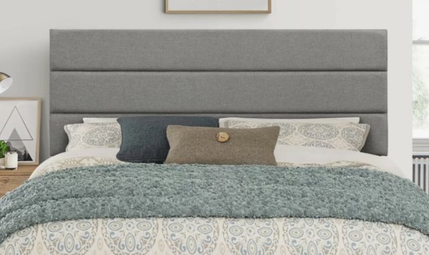 (different color ) Farmersville Upholstered Panel Headboard