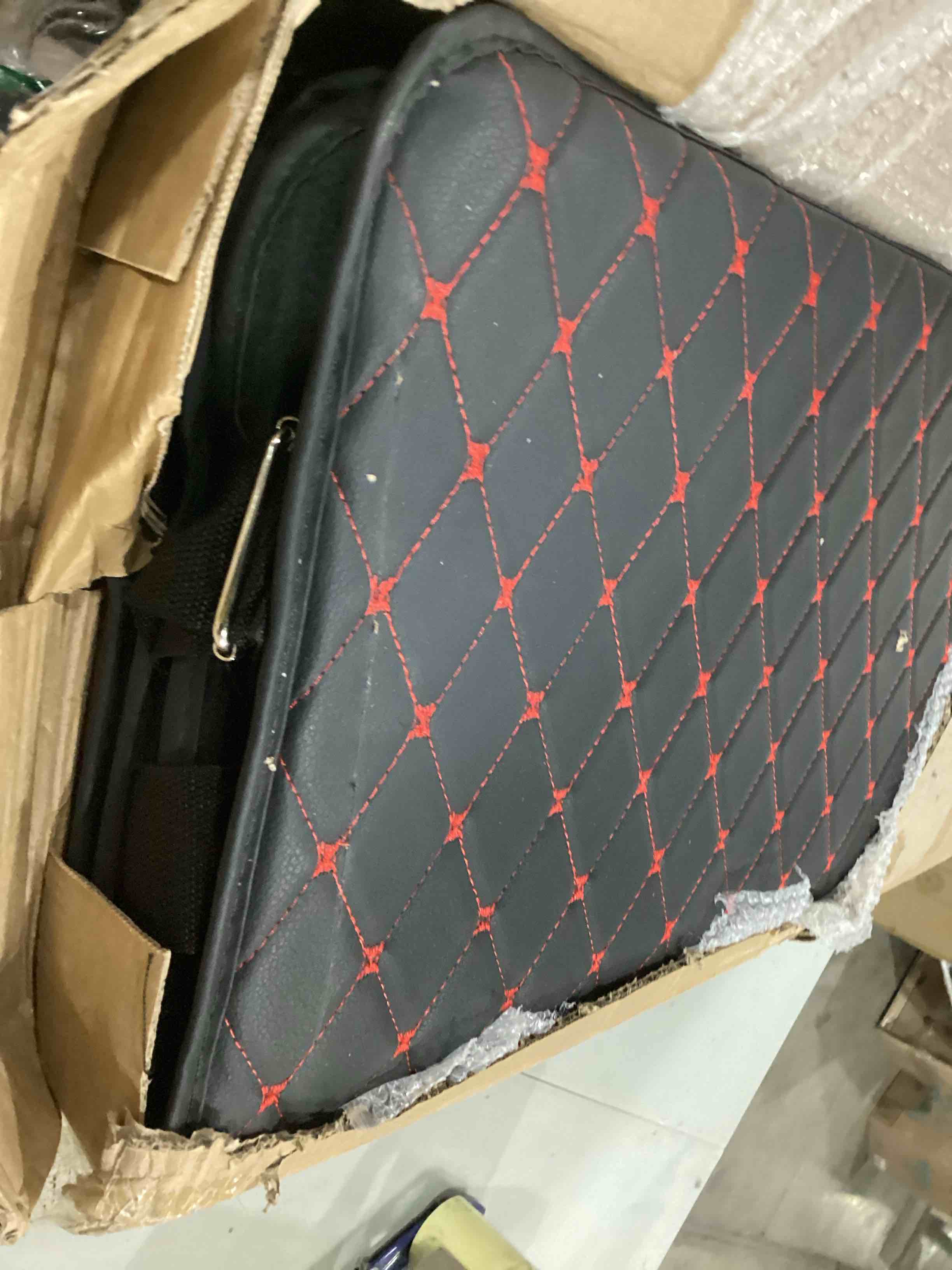 Car Bed NonInflatable Bed Mattress Premium Leather for Car,49" x 32